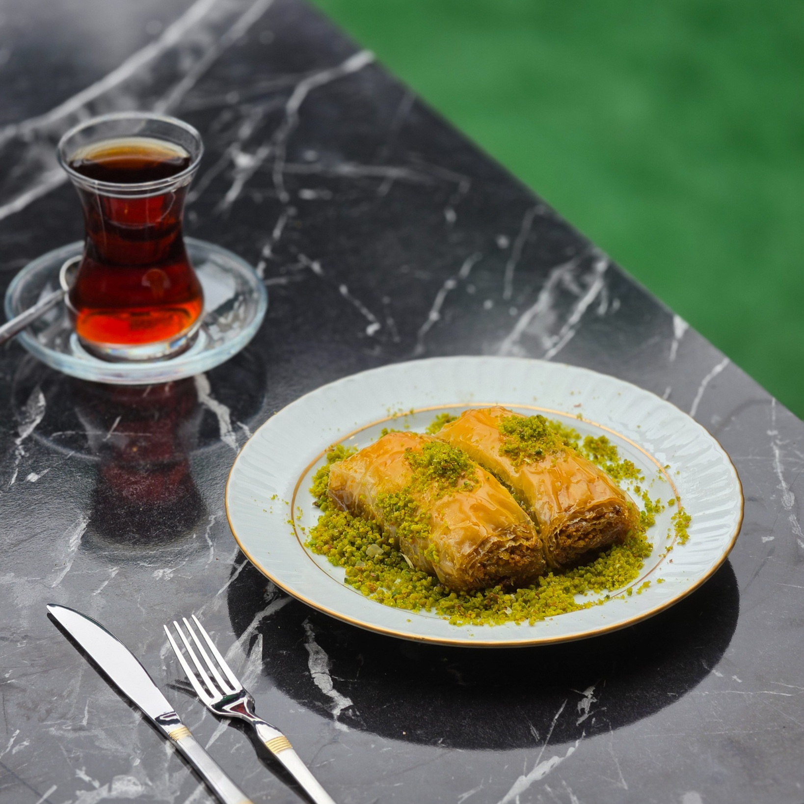 Fıstıklı dürüm