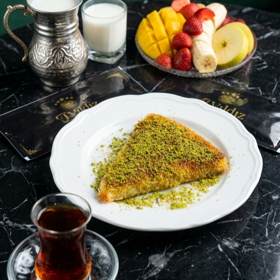 sütlü künefe